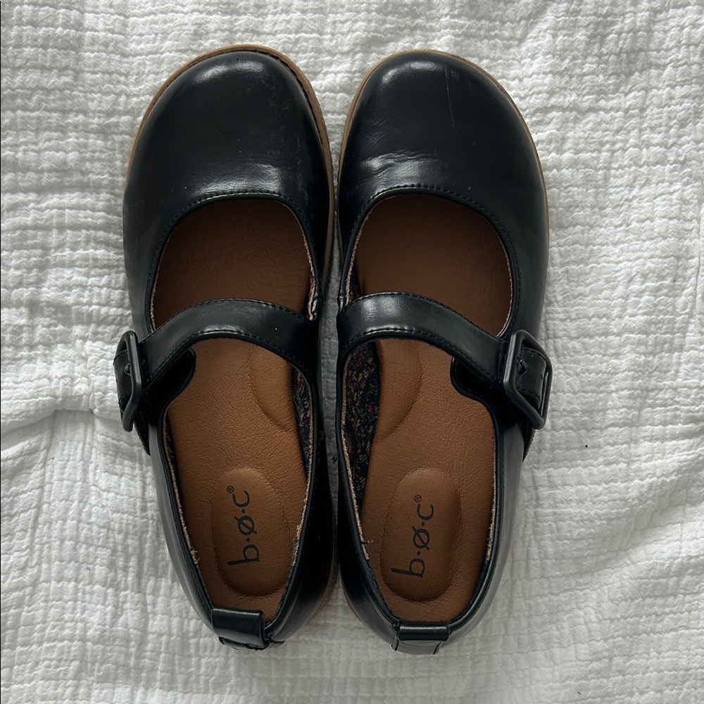 b.o.c. Black Mary Jane Dress Shoes